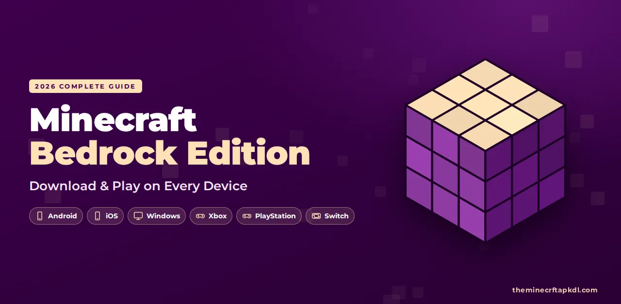Minecraft Bedrock Edition Download Free